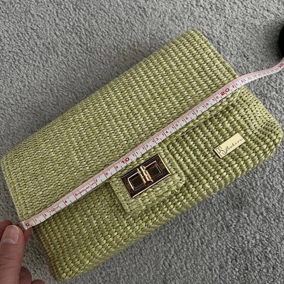 Green Woven Brand New Crossbody - Picture 8 of 10